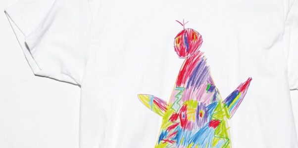 【制作事例】子どもが描いた絵をそのままTシャツに｜泉佐野・記念ギフト