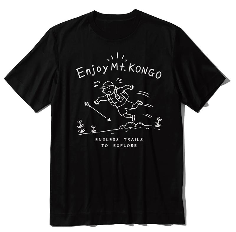 Enjoy Mt.KONGO 金剛山のご当地低山Tシャツ